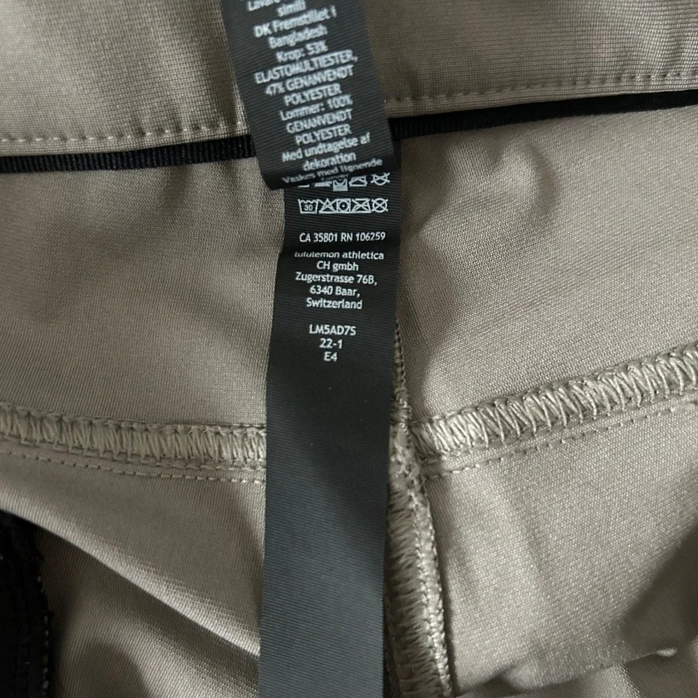 Lululemon Men's ABC Slim-Fit Pant Warpstreme Asphalt Grey Size 31